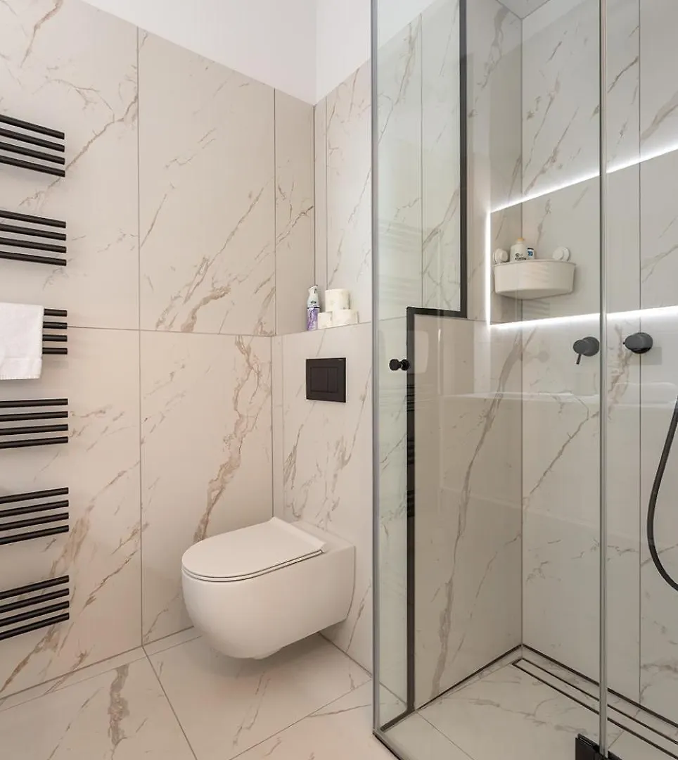 Modern Wohnen Im Renovierten Stil-Altbau Wien Apartment